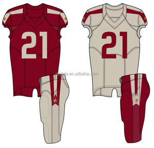 Venta al por mayor de fútbol americano Jerseys Pantalones Sublimación personalizada Uniforme de fútbol americano - Product Image 3