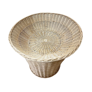 ตะกร้าจัดแสดงแบบพื้นฐาน ตะกร้าหวายพร้อมช่องใส่ของ สำหรับใส่ขนมปัง ผลไม้ เหมาะสำหรับร้านค้า ร้านขายของชำ และใช้ในบ้าน จากเวียดนาม - Product Image 6