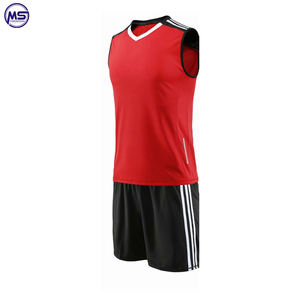 Vente chaude Polyester Matériel 2025 Logo Personnalisé Impression Uniforme De Volleyball Léger De Haute Qualité - Product Image 2