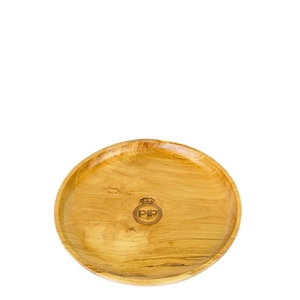 Bandeja de madera redonda moderna, diseño minimalista elegante para servir y decoración del hogar para cocina, sala de estar y Mesa, almacenamiento seguro para alimentos - Product Image 2