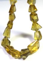 Perles de quartz naturel facettées en forme de pépites, couleur miel, 8-16mm, brin de 16 pouces, qualité supérieure, 100% naturelles, pour bijoux DIY