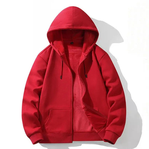 Nouveau Style Unique Automne Hiver Zipper Hoodies Matériel de haute qualité Confortable et Respirant Porter Personnalisé Zipper Hoodie - Product Image 6