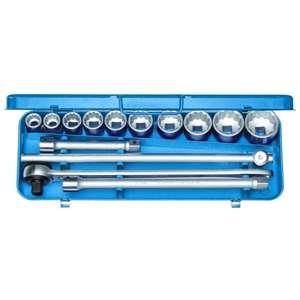 Juego de Llaves de Tubo Métricas Bi-Hexagonales Gedore de 3/4'' con Perfil UD, Kit de 14 Piezas - Product Image 1