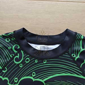 Conception personnalisée de votre propre Rush Guards à manches longues meilleure qualité plaine hommes Rash Guards - Product Image 3