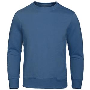 เสื้อกันหนาวแบบสวมหัวโอเวอร์ไซส์ผ้าคอตตอนมีฮู้ดผ้า100% ลำลองทรงหลวมสีพื้นให้ความอบอุ่นเป็นมิตรกับสิ่งแวดล้อมสำหรับผู้ชาย - Product Image 2