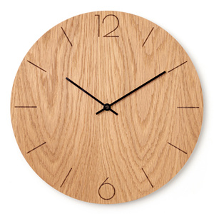 Treo tường đồng hồ bằng gỗ để bán chất lượng tuyệt vời gỗ tự nhiên đồng hồ <span class=keywords><strong>Analog</strong></span> đặt giá cả cạnh tranh - Product Image 3