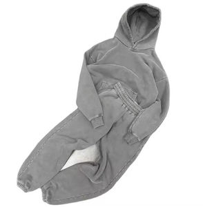 Ensemble de survêtement unisexe imprimé de qualité supérieure, sweat-shirt léger 100% coton, sweat-shirt d'hiver écologique, jogging, ensemble de survêtement pour homme - Product Image 1