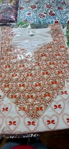 Acrylique Perlé À La Main Brodé Jalabiya Mini Longueur Robe Cristal Arc Bouton Dentelle Décorations Écologique Empire Taille ODM - Product Image 4