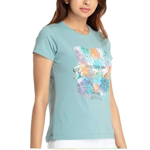 T-shirt court de luxe pour femme, respirant, séchage rapide, taille et couleur personnalisables, jersey de haute qualité, uni, appliques estivales – Grande Vente - Product Image 2