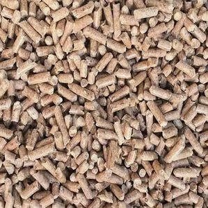 Granulés de bois tendres pour chauffage industriel, 6 mm, certifiés EN A1, produits à partir de pin et de hêtre pour la production d'énergie, utilisation sur le marché mondial - Product Image 2