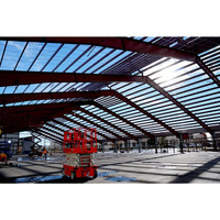 Estructura de Acero Ligero para Construcción de Estadios, Pabellón Deportivo Interior, Estructura Metálica para Cancha de Bádminton y Baloncesto en Venta