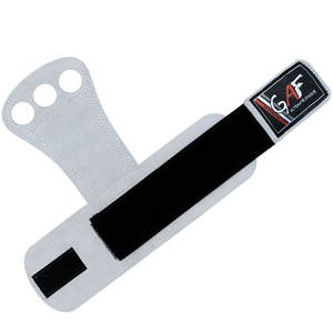 Poignées de main en cuir pour l'entraînement physique, la gymnastique et la musculation, fabriquées sur mesure par GAF, avec logo et couleur personnalisés - Product Image 1