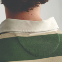 Chemises de rugby en coton rayé brodées sur mesure, confortables, meilleur design pour hommes, chemise de rugby à manches longues, polo en gros, personnalisé