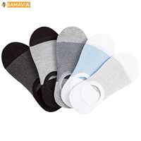 SAMAVIA Chaussettes tricotées pour femme, longueur genou, motifs imprimés, écologiques, usage quotidien, en polyester durable, style confort, avec bordure extensible