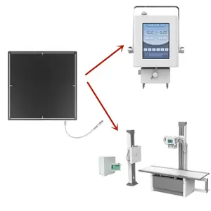 صفر يشكو لوحة مسطحة الأشعة السينية للكشف عن الأشعة السينية الرقمية نظام الأشعة السينية مكشاف ألواح مسطحة