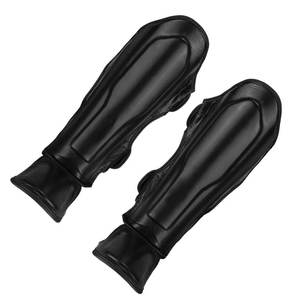 High Quality Customized Youth Soft <b>Shin</b> <b>Guards</b> Unique Style Protective <b>Kickboxing</b> Karate Muay Thai Knee <b>Guards</b> Made Nylon - Product Image 3