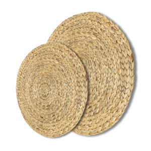 Hot Selling Products WATER HYACINTH PLACEMATS <b>COASTERS</b> / MAST Table Setting With Water Hyacinth Placemats <b>Coasters</b> From Vietnam - Product Image 1