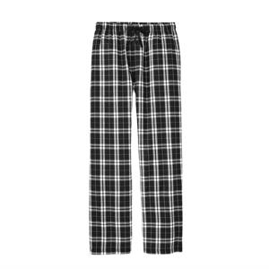 Pantalones Casuales de Lona para Hombre, Cálidos, con Corte Holgado, 100% Algodón, Colores Personalizados, Diseño Clásico a Cuadros, Ropa de Dormir para Invierno - Product Image 1