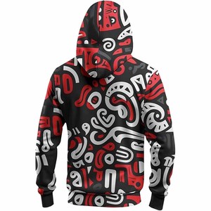 Sublimación de alta calidad Sudadera con capucha deportiva de gran tamaño para hombre/Sudaderas con capucha de sublimación para hombre hechas por Dress Sports - Product Image 4