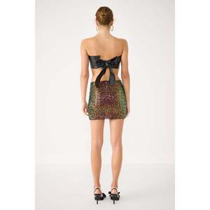 <b>Sequin</b> Mini <b>Skirt</b> - Product Image 5