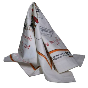 Ensemble de torchons en flanelle 100% coton biologique, écologiques, jetables, hypoallergéniques, séchage rapide, imprimés floraux, torchons de cuisine carrés - Product Image 2