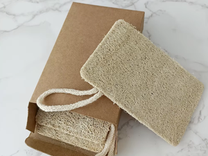 Wholesale 100% Natural Organic Biodegradable Body <b>Shower</b> Scrubber Customized Exfoliating Bath Spa Loofah Pads - Product Image 6