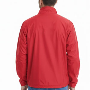 Veste coupe-vent d'hiver de haute qualité pour hommes, col montant, logo frontal, prix de gros bon marché, services OEM élégants - Product Image 2