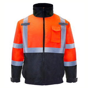 Customized Men's High-Visibility Breathable Canvas Work Jacket Hi-Vis Reflective Safety Clothing Winter Comfortable Light - Product Image 3