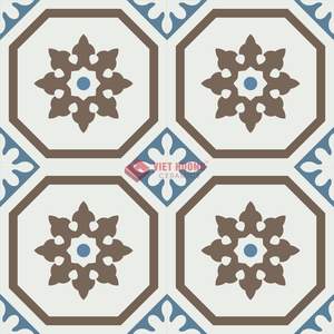 Carreaux en ciment 200x200mm, carreaux en grès artisanal, rehaussent les murs avec des motifs vibrants. - Product Image 3