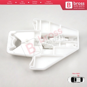Clips de réparation de lève-vitre arrière droit BWR142 pour Toledo MK2 1M2, Leon MK1 1M1, Fabia MK1 6Y, Praktik Van 4/5 portes 1M0839462A - Product Image 2