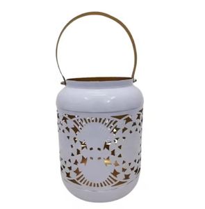 Venta caliente diseño de lujo pulido acabado hecho a mano vela tarro al por mayor hogar decorativo vidrio madera linterna mango Navidad - Product Image 5