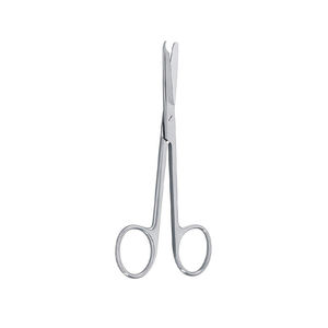 กรรไกรตัดเนื้อเยื่อแบบโค้ง 3.5 นิ้ว ยี่ห้อ Dental Spencer Stitch ผลิตจากสแตนเลสเกรดทางการแพทย์ สำหรับการผ่าตัดด้วยมือ ได้รับการรับรองมาตรฐาน CE - Product Image 5