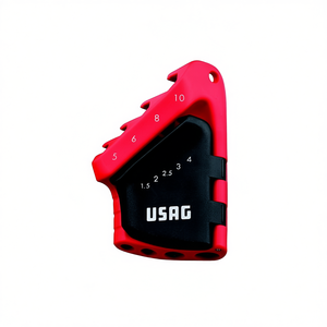 Porte-clés hexagonaux en plastique Usag vides - Product Image 2