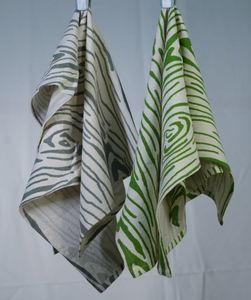 Serviette de cuisine carrée 100 % coton biologique hypoallergénique jetable à séchage rapide, écologique, motif floral imprimé, pour le lavage des mains - Product Image 5