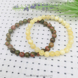 All'ingrosso <span class=keywords><strong>pietra</strong></span> naturale 6mm occhio di tigre bracciali di <span class=keywords><strong>pietra</strong></span> artigianato <span class=keywords><strong>Lepidolite</strong></span> perline di cristallo braccialetto per il regalo - Product Image 3