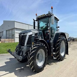Tractor Agrícola Massey Ferguson 8S.245 4WD de Alta Productividad con Aire Acondicionado y Cabina, Tractor de Ruedas con Transmisión por Engranajes, Color Negro - Product Image 6