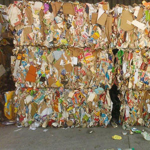 Recycled Kraft Cardboard Scrap Cuttings <b>Waste</b> - Product Image 2