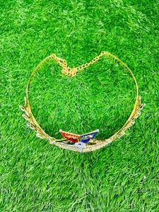 Couronne maçonnique OES Grand Matron en strass dorés, réglable, cinq couleurs, étoiles, styles haut de gamme - Product Image 4