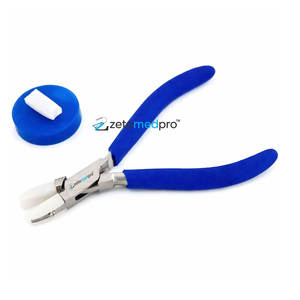 Nylon Flat & Steel <b>Round</b> <b>Nose</b> Jaw <b>Pliers</b> Jewelry Making Tool - Product Image 2