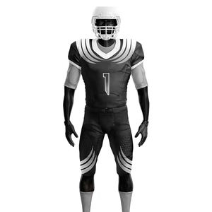 Uniformes de football américain à 12 panneaux de haute qualité personnalisés pour les écoles et les ligues maillot de football américain par sublimation - Product Image 2