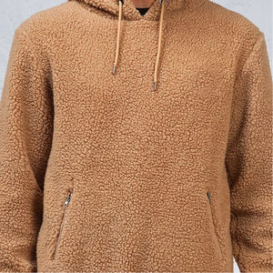Sweat-shirts Sherpa en coton de qualité supérieure pour hommes, taille plus, vente en gros, broderie de designer, tendance - Product Image 2