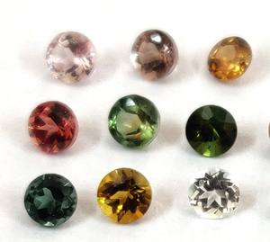 ทัวร์มาลีนหลากสีธรรมชาติ ทรงกลมเจียระไน 6 มม. - ทัวร์มาลีนหลากสีแบบเม็ดเดี่ยว - Product Image 1