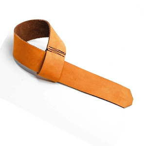 Sangles de levage en cuir d'haltérophilie robustes et durables dernière conception sangles de fitness prix de gros bon marché - Product Image 5