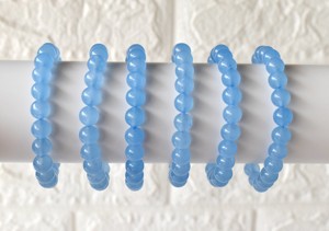 Natural Healing Chalcedony Dyed 8mm Crystal Bead <b>Bracelet</b> Wholesale <b>Gemstone</b> Stretch <b>Bracelets</b> for Meditation Jewelry - Product Image 6