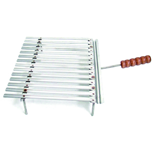 Rejilla de Acero Inoxidable con Gancho Sugo Cm. 40x35 - Product Image 1