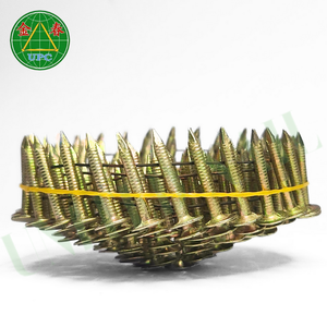 Precio competitivo 1-1/4 "X 0.120 Clavos para techos de bobina 7200 piezas Vástago de anillo de acero y cabeza a cuadros/plana para proyectos de techos - Product Image 5