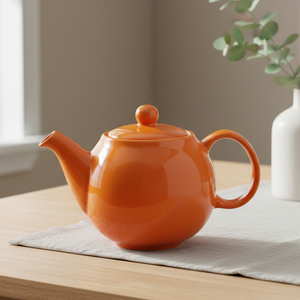 Théière en porcelaine durable de qualité supérieure 3460291-0.5, design nordique, 500 ml, compacte pour un usage quotidien - Product Image 4