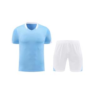 Yellow Print Short Sleeve Men's Soccer Uniform Adults Football Club Jersey <b>Set</b> Plus Size Sportswear Custom Design Custom Logo - Product Image 4