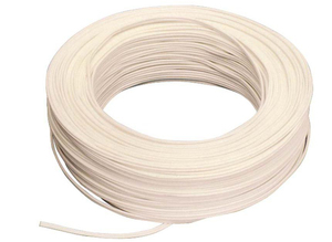 100m roll. White parallel audio <b>cable</b> 2x1mm2 - Product Image 2
