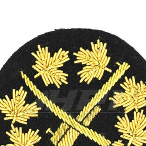 Écusson décoratif en broderie bouillon pour blazer, épinglette élégante pour veste de club scolaire, décoration brodée pour veste - Product Image 5